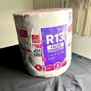 Hello I am selling up Owen Corning next fiber based insulation